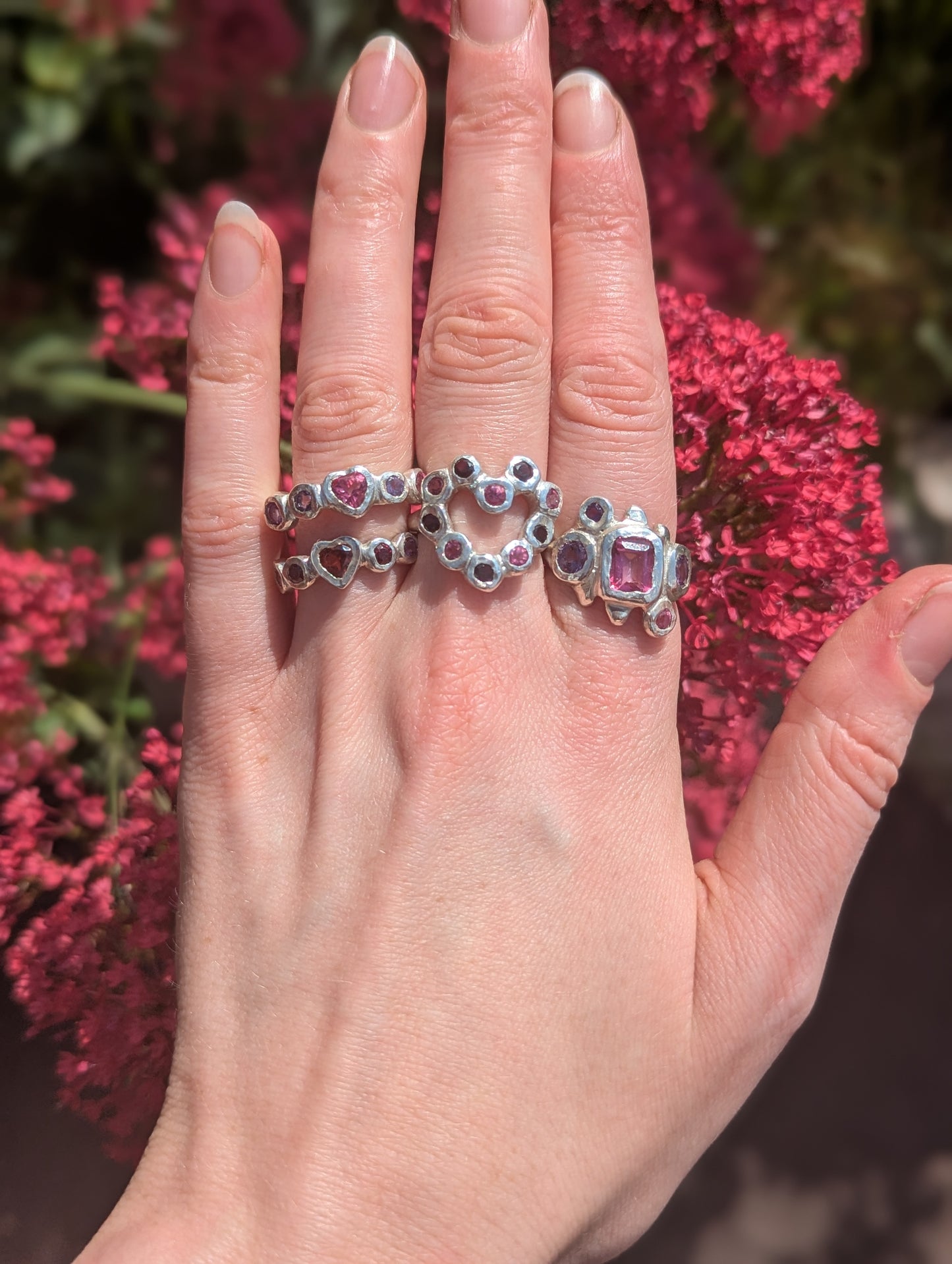 Love Heart OOAK Ring