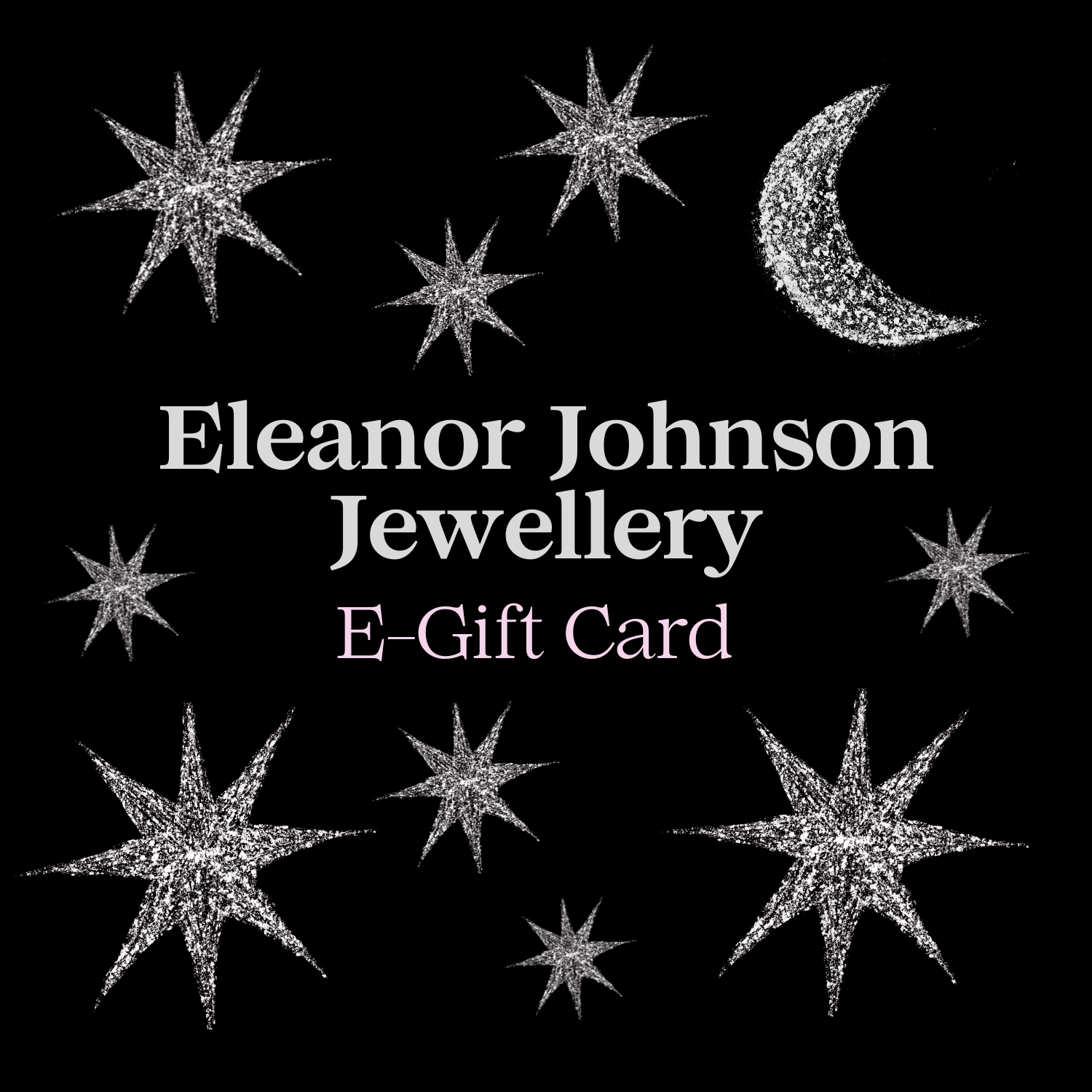 Gift card for unique handmade jewellery from Eleanor Johnson Jewellery