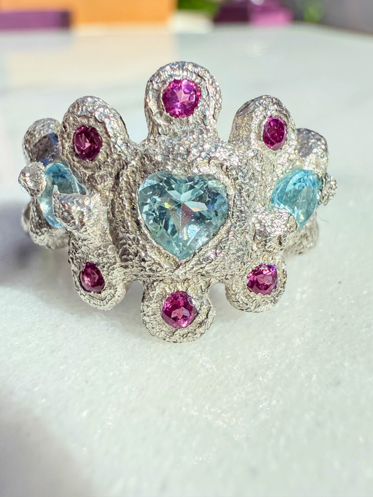Meet Me at Midnight One of a Kind Ring