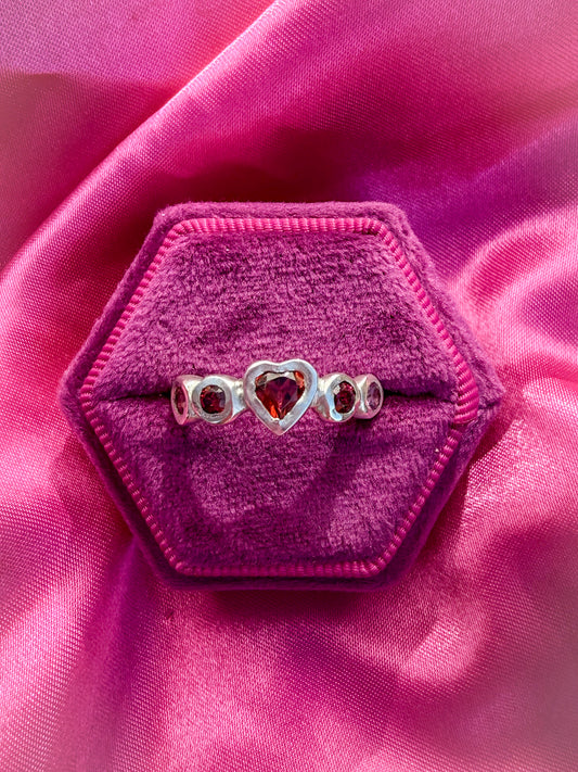 Jam Tart Ring - One of a Kind - Size UK Q /12 or R