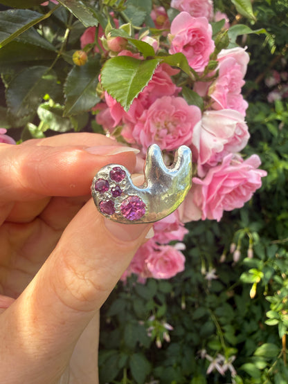 Serenity the Snail Ring - One of a Kind - Size UK M / M 1/2 / N / N 1/2 / O