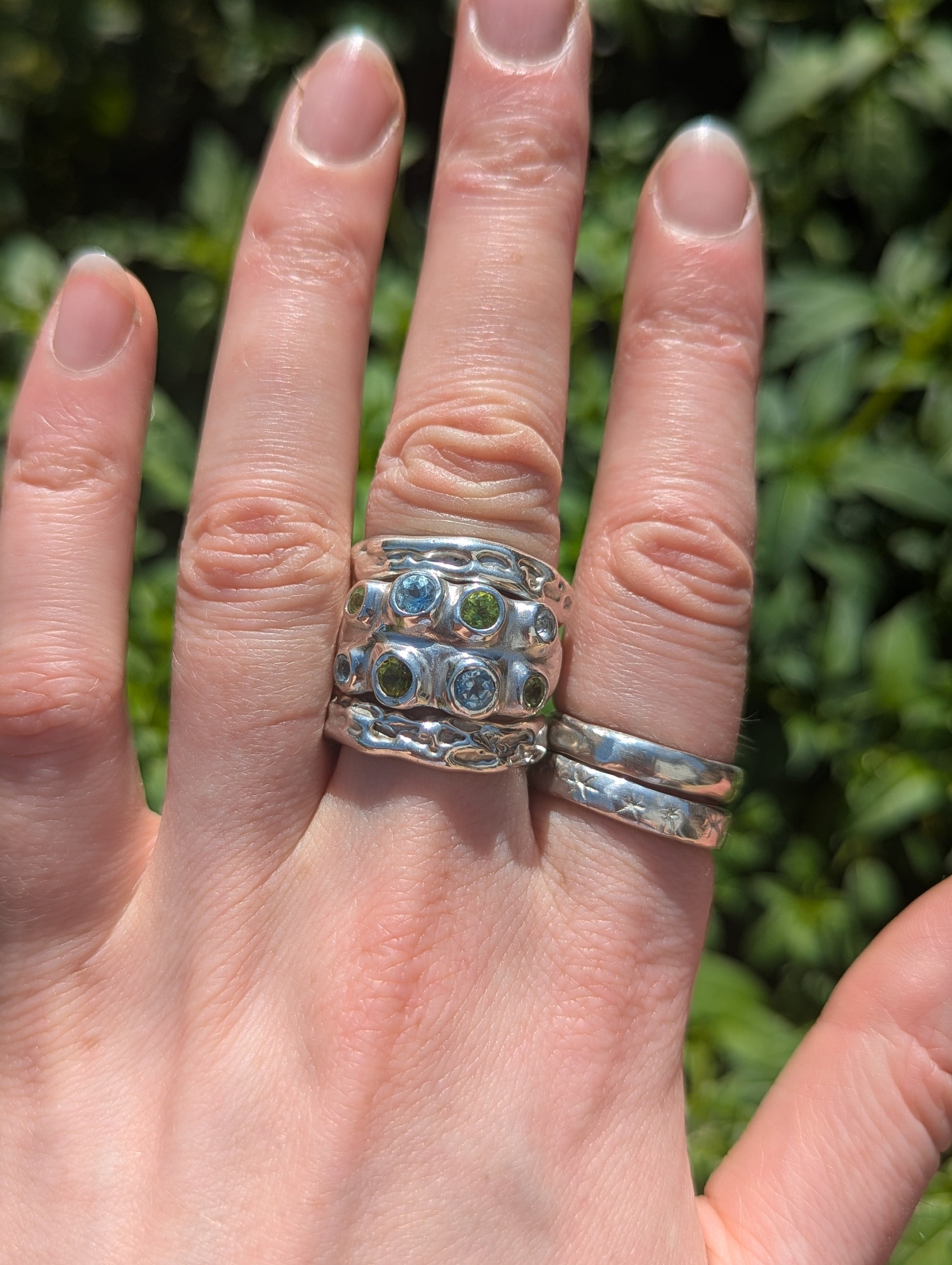 Quirky_handmade_recycled_silver_rings