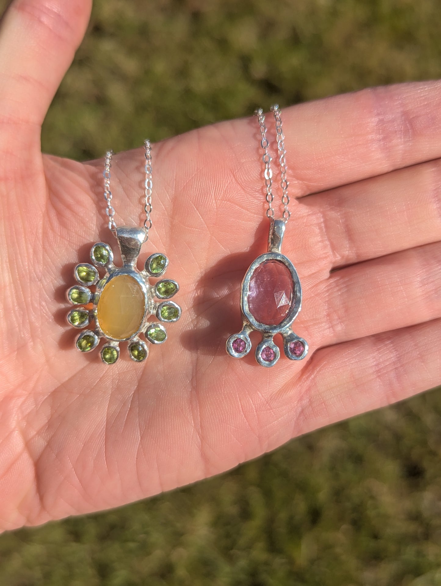 Unique_recycled_handmade_silver_pendants
